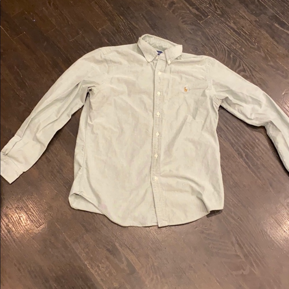 Medium Green Ralph Lauren dress top button down